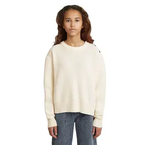 Укороченный свитер G-Star Fisherman, бежевый