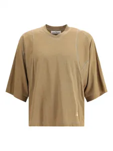 Футболка с отделкой в виде орнамента Orb Vivienne Westwood, светло-коричневый