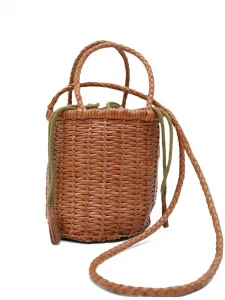 Мини-сумка-ведро Lina Dragon Diffusion, коричневый