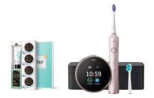 Электрическая зубная щетка F2 искусственный интеллект sonic для мужчин и женщин взрослых чистка мягкая щетина подарочный набор Usmile