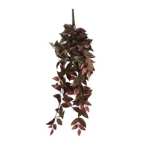 Декоративное растение Mica Decorations Tradescantia, 15x54x20 см, бордовый
