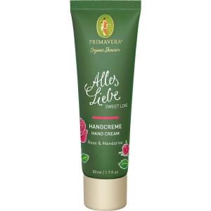 Крем для рук PRIMAVERA Handcreme, Alles Liebe 50 ml