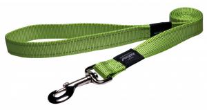 Ремешок Rogz лесоруб зеленый М / 140x1,6 см, цвет красный, синий, зеленый, розовый, фиолетовый, черный, оранжевый, коричневый