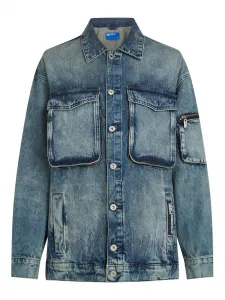 Жакет на пуговицах Karl Lagerfeld Jeans, синий