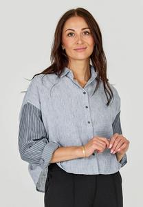 Блуза NÜ Denmark ABIRA , Blue Mix/Blue