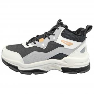 Erke Нескользящие теплые высокие повседневные туфли, увеличивающие рост, мужские, белые, черные