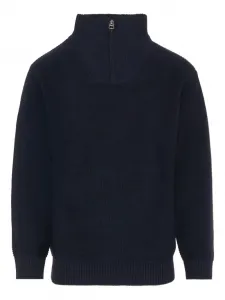 Свитер с высоким воротником и наполовину застежкой-молнией Mayoral, синий