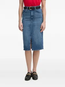 Джинсовая юбка миди с завышенной талией Joop!, синий
