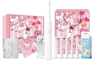 Электрическая зубная щетка t100 с usb-зарядкой, звуковая вибрация для пары, импортные мягкие и густые щетинки Xiaomi