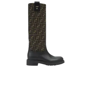 Ботинки Fendi Wmns Filo Boot FF Motif - Brown, коричневый