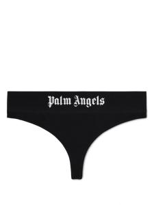 Palm Angels трусы-бразилиана с логотипом, черный