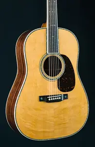 Martin D-42 12-ладовая кастомная премиум модель из индийского палисандра с дикой текстурой и ели Ситка с сучками НОВАЯ