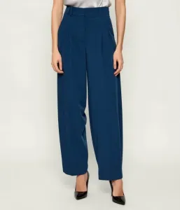 Брюки relaxed fit Patrizia Pepe, темно-синий