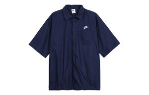 Клубная рубашка мужская темно-синяя Nike, темно-синий