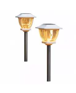 Стеклянные светильники в стиле солнечной волны - суперяркие, 2 шт., белые Maxsa Innovations, white