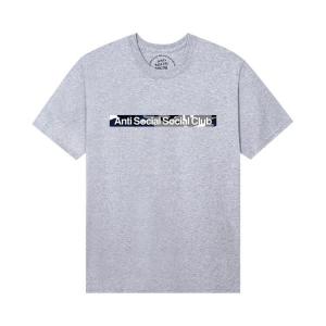 Футболка Anti Social Social Club Pay No Attention Tee Athletic Heather, серый