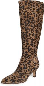 Женские ботфорты Dolce Vita Aldy, Brown/Leopard