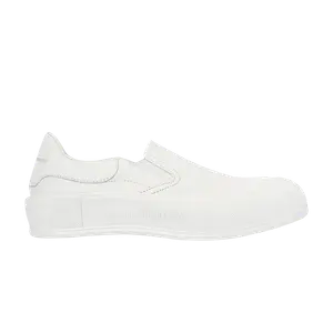 Кроссовки Alexander McQueen Deck Skate 'Triple White', белый
