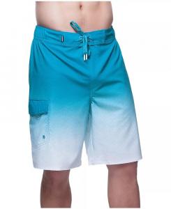 Мужские 9-дюймовые шорты для доски без подкладки, быстросохнущие плавки с эластичной резинкой на талии Rokka&Rolla, синий