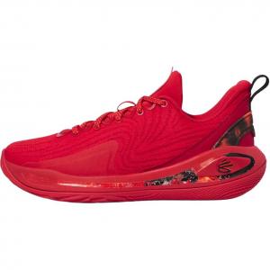 Curry 12 Abrasion Resistant Low Top детские баскетбольные кроссовки Under Armour, красный
