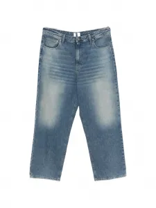 Джинсы с нашивкой-логотипом Haikure, синий