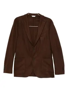 Однобортный пиджак Boglioli, коричневый