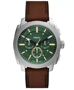 Мужские часы Machine Chronograph из нержавеющей стали, 44 мм Fossil
