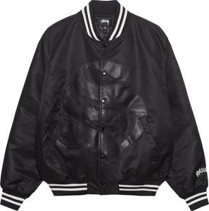 Куртка Stussy Stadium Gothic S 'Black', черный