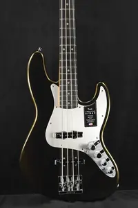 Fender American Ultra II Jazz Bass Texas Tea с накладкой из черного дерева