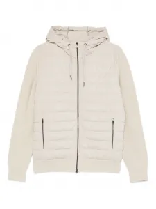 Стеганая куртка с капюшоном Herno, нейтральный