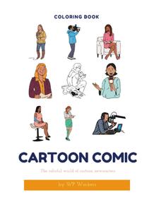 A World of Color | A Hardcover Coloring Book with Colored Example Images for children and adults | 50 Pages to Discover: The colorful World of cartoon ... + 10 Bonus Pages of Creative Expression (Independently published)