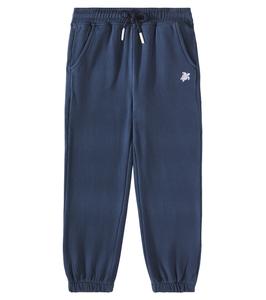 Спортивные брюки из хлопкового джерси Vilebrequin Kids, Bleu Marine