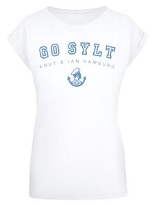 Белая футболка Go Sylt Knut & Jan Hamburg F4NT4STIC