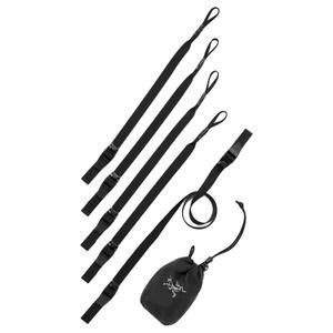 Arcteryx Нейлоновый ремешок для сумки унисекс черный, Black