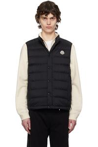 Черный жилет Barthe Down Moncler