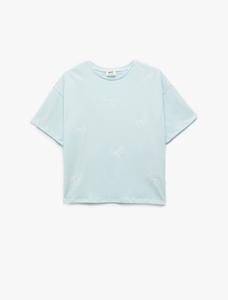 Рубашка Koton, Pastel Blue