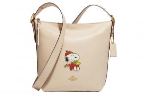 COACH Сумка через плечо из гафрированной кожи