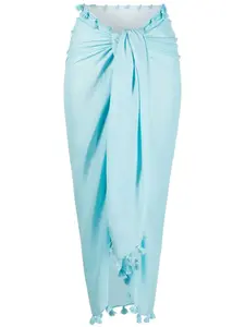 Накидка Pareo с кисточками Melissa Odabash, синий