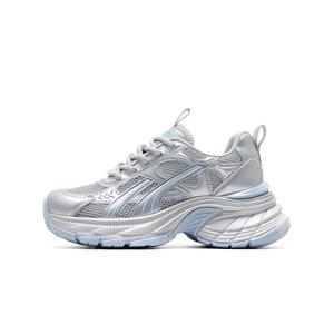 C°BANNER Спортивные кроссовки женские низкие массивные серо-голубые, цвет Gray Blue