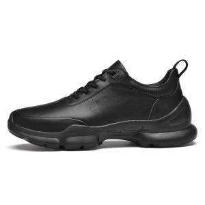 Нескользящие износостойкие низкие повседневные туфли для мужчин BAGE, Black