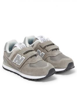 Кроссовки 574 с сетчатыми вставками New Balance, серый