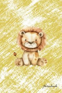 Notizbuch: Cartoon-Löwen-Abdeckung, 120 Seiten, 15,2 x 22,9 cm, gut für Schule, geschäftliche und persönliche Notizen und Tagebücher (Independently published)