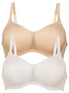 Бюстгальтер без косточек Anita 2er Pack Schalen BH Lace Rose, цвет Champagner Desert