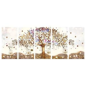 Фреска Artgeist Dazzling Tree, 80 см, бежевый
