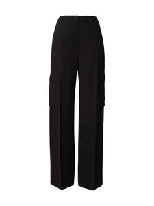 BOSS Широкие карго-штаны 'Tianamia1' в черном цвете