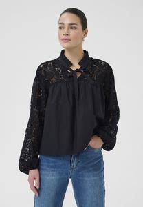 Блуза Kaffe CYNTHIA , Black Deep/Mottled Black