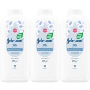 Детская натуральная присыпка 400г Johnson's