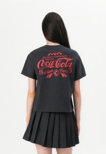 Футболка GAP GRAPHICS EDITOR TEE COCA COLA, Washed Black/Black