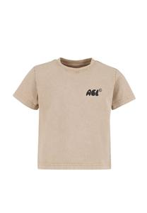 Футболка Another Cotton Lab CACAO DEPARTMENT WASHED, Beige