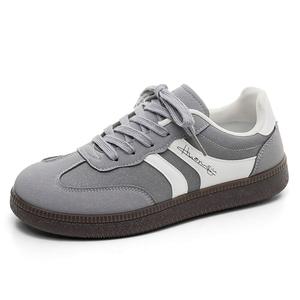 Нескользящие, износостойкие, дышащие низкие кроссовки для скейтбординга, женские, серые HUANQIU, Gray